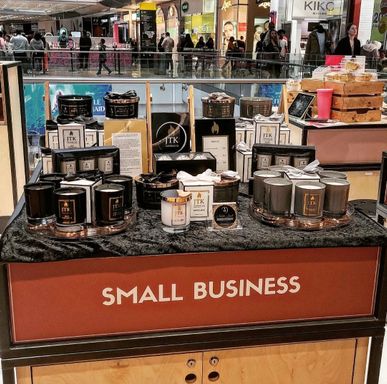 JTK Candle Co at Westfield Shopping Centre